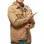 Big Bang Theory Johnny Galecki (Leonard Hofstadter) Brown Cotton Jacket