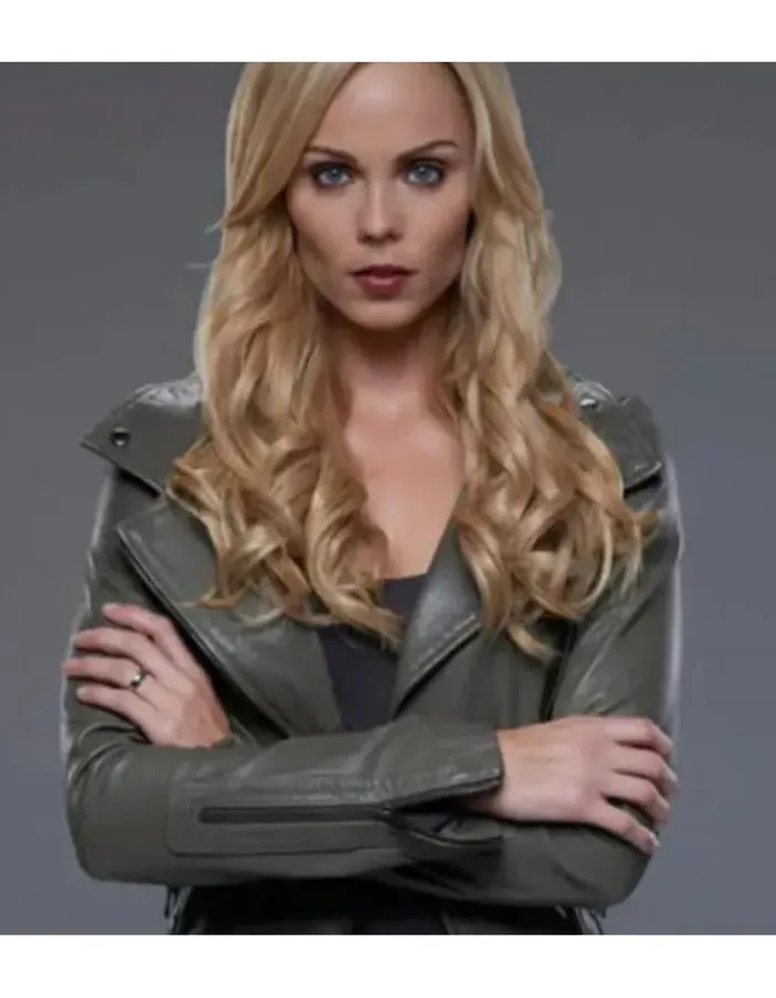 Bitten Laura Vandervoort (Elena Michaels) Leather Jacket Bitten Laura Vandervoort (Elena Michaels) Leather Jacket
