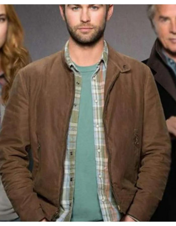 Blood & Oil (Billy Lefever) Chace Crawford Suede Leather Jacket