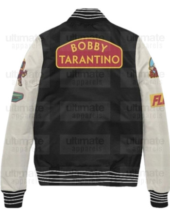 Bobby Tarantino Black And White Varsity Jacket Bobby Tarantino Black And White Varsity Jacket