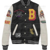 Bobby Tarantino Black And White Varsity Jacket Bobby Tarantino Black And White Varsity Jacket