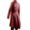 Captain America Civil War Elizabeth Olsen (Scarlet Witch) Leather Coat