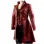 Captain America Civil War Elizabeth Olsen (Scarlet Witch) Leather Coat