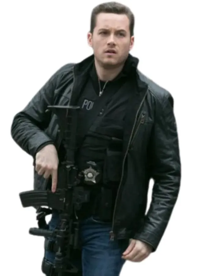 Chicago P.d Jesse Lee Soffer (Jay Halstead) Black Leather Jacket
