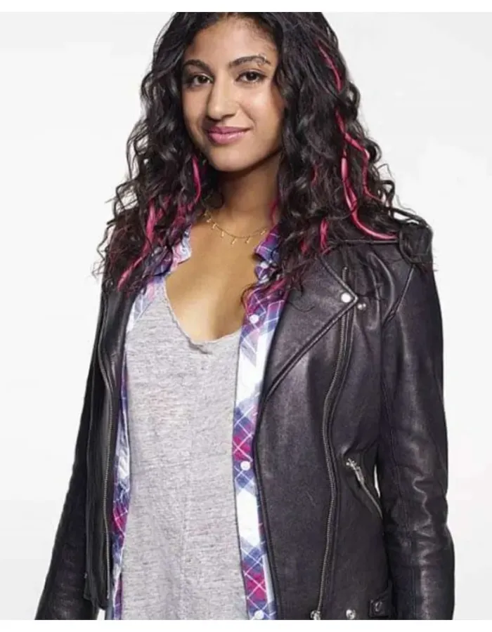 Crazy Ex-girlfriend (Heather Davis) Vella Lovell Leather Jacket