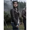 Doctor Who Mandip Gill (Yasmin Khan) Black Leather Jacket