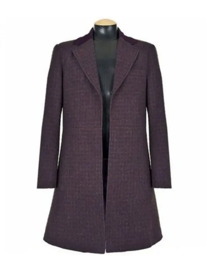 Doctor Who Matt Smith The Doctor Maroon Coat Doctor Who Matt Smith The Doctor Maroon Coat
