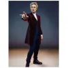 Doctor Who S9 Peter Capaldi (Twelfth Doctor) Velvet Maroon Coat