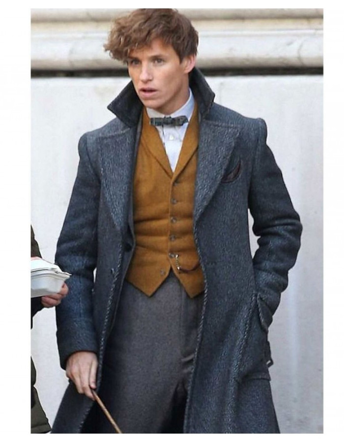 Fantastic Beasts 2 Eddie Redmayne (Newt Scamander) Coat Wool