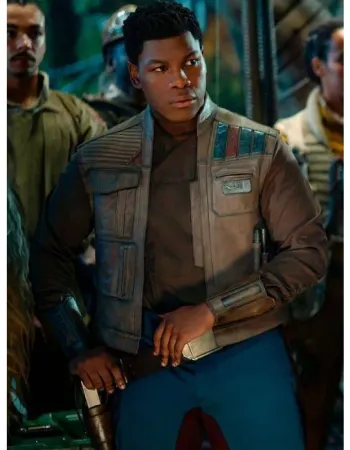 Star Wars the Rise of Skywalker John Boyega (Finn) Leather Vest Star Wars the Rise of Skywalker John Boyega (Finn) Leather Vest
