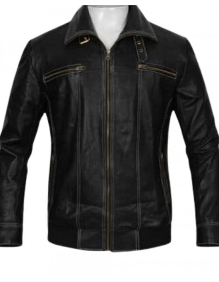 Good Day to Die Hard Bruce Willis (John Mcclane) Leather Jacket