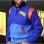 Kanye West Pastelle Blue Fleece Bomber Jacket