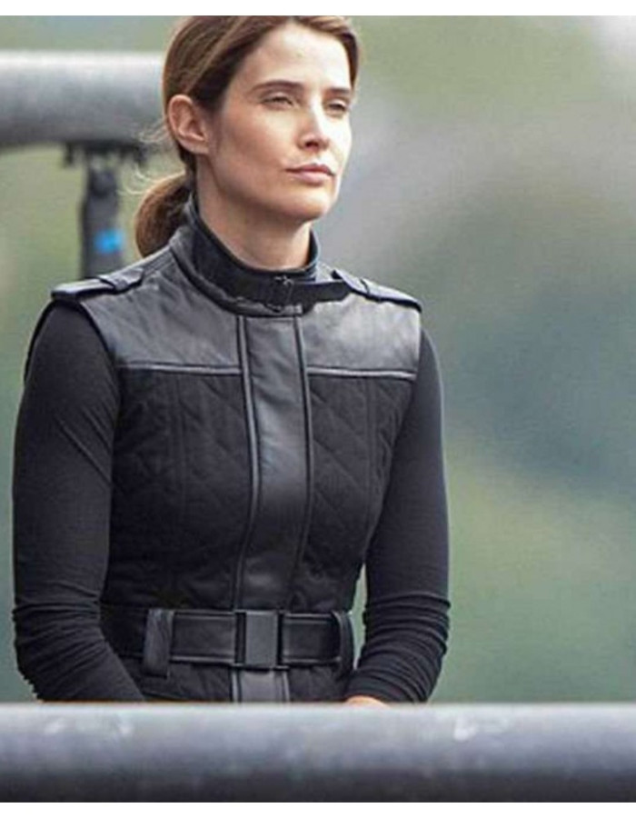 Spiderman Far from Home (Maria Hill) Cobie Smulders Black Cotton Vest Spiderman Far from Home (Maria Hill) Cobie Smulders Black Cotton Vest