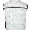 Star Wars Alden Ehrenreich (Han Solo) White Leather Vest Star Wars Alden Ehrenreich (Han Solo) White Leather Vest