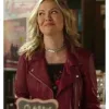 Chesapeake Shores S3 (Bree O'brien) Emilie Ullerup Pink Leather Jacket