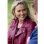 Chesapeake Shores S3 (Bree O'brien) Emilie Ullerup Pink Leather Jacket