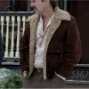 White Boy Rick Matthew Mcconaughey (Richard Wershe) Brown Suede Leather Coat