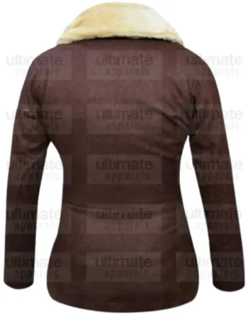 Yellowstone Kelly Reilly (Beth Dutton) Fur Collar Wool Coat Yellowstone Kelly Reilly (Beth Dutton) Fur Collar Wool Coat