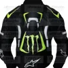 Alpinestars Scream Monster Energy Leather Jacket With Patches