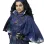 Descendants 3 Sofia Carson (Evie) Blue Leather Jacket 