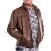 Doctor Who Bradley Walsh (Graham O' Brien) Brown Leather Jacket Doctor Who Bradley Walsh (Graham O' Brien) Brown Leather Jacket