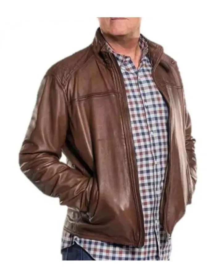 Doctor Who Bradley Walsh (Graham O' Brien) Brown Leather Jacket Doctor Who Bradley Walsh (Graham O' Brien) Brown Leather Jacket