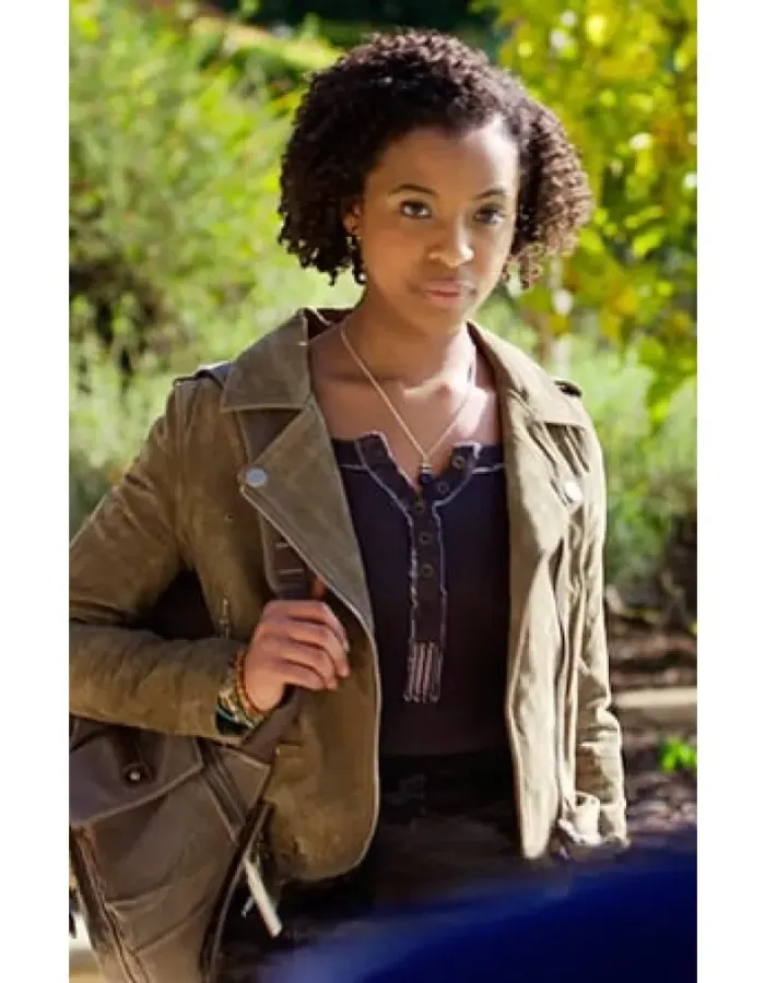 13 Reasons Why Grace Saif (Ani Achola) Suede Leather Jacket 13 Reasons Why Grace Saif (Ani Achola) Suede Leather Jacket