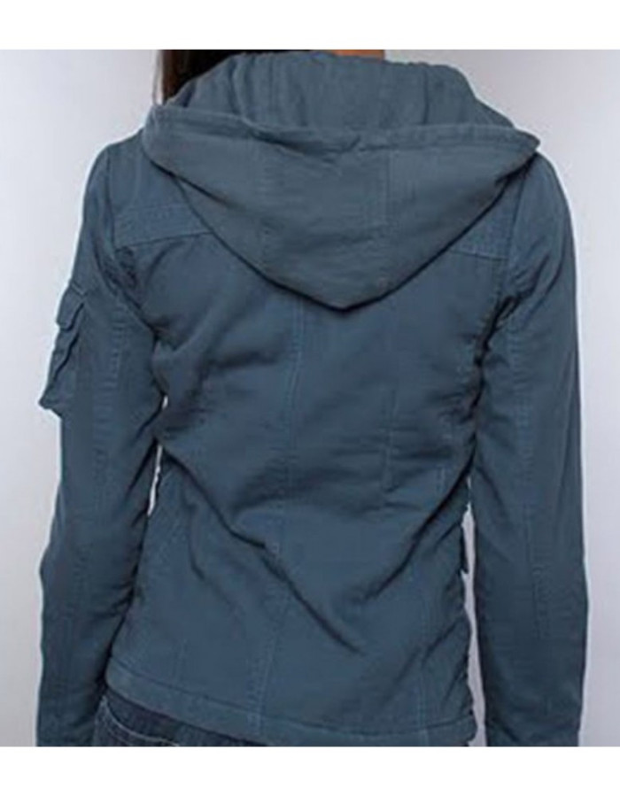 Twilight Kristen Stewart Bella Swan Blue Denim Jacket Twilight Kristen Stewart Bella Swan Blue Denim Jacket