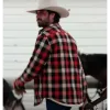 Yellowstone Ryan (Bingham Walker) Cotton Checked Jacket Yellowstone Ryan (Bingham Walker) Cotton Checked Jacket