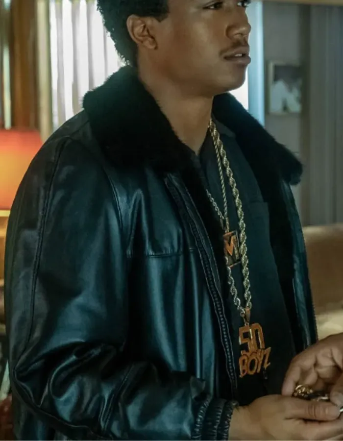 Bmf Demetrius lil Meech Flenory Black Jacket