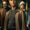 Berlin 2023 Pedro Alonso (Berlin ) Brown Leather Jacket