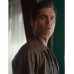 Berlin 2023 Pedro Alonso (Berlin ) Brown Leather Jacket