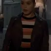 Cobweb 2023 Cleopatra Coleman (Miss Devine) Black Leather Jacket Cobweb 2023 Cleopatra Coleman (Miss Devine) Black Leather Jacket