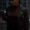 Cobweb 2023 Cleopatra Coleman (Miss Devine) Black Leather Jacket Cobweb 2023 Cleopatra Coleman (Miss Devine) Black Leather Jacket