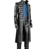 Devil May Cry 5 Dan Southworth (Vergil) Faux Leather Trench Coat Devil May Cry 5 Dan Southworth (Vergil) Faux Leather Trench Coat