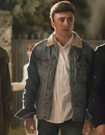 Elite Itzan Escamilla (Samuel García) Blue Denim Jacket