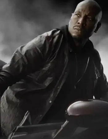 Fast X 2023 Tyrese Gibson (Roman) Black Leather Jacket