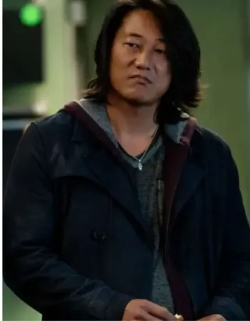 Fast X Sung Kang (Han) Leather Trench Coat