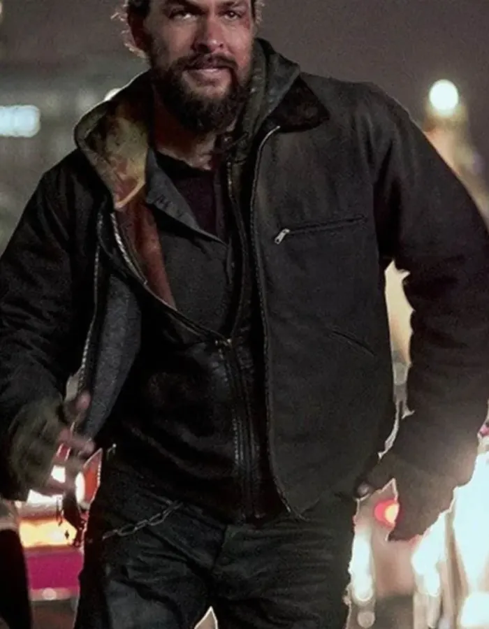Fast X 2023 Jason Momoa (Dante) Black Cotton Jacket Fast X 2023 Jason Momoa (Dante) Black Cotton Jacket