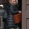 Peaky Blinders S5 Anya Taylor-joy (Gina Gray) Puffer Black Coat