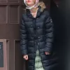 Peaky Blinders S5 Anya Taylor-joy (Gina Gray) Puffer Black Coat