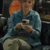 Platonic 2023 Rose Byrne (Sylvia) Blue Denim Jacket