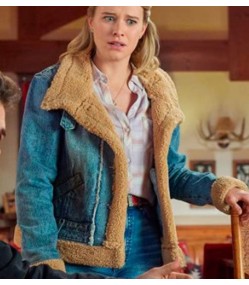 Ride 2023 Tiera Skovbye (Missy Mcmurray) Shearling Denim Jacket