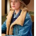 Ride 2023 Tiera Skovbye (Missy Mcmurray) Shearling Denim Jacket