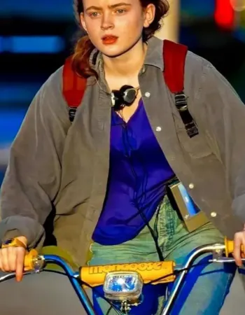 Stranger Things S4 Sadie Sink (Max Mayfield) Corduroy Jacket