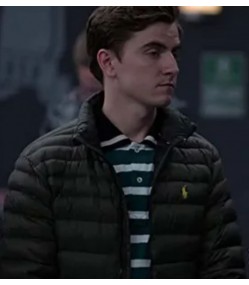 Ted Lasso Billy Harris (Colin Hughes) Black Parachute Jacket