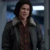 Ted Lasso S2 Cristo Fernandez (Dani Rojas) Black Leather Jacket
