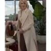 Ted Lasso S3 Hannah Waddingham (Rebecca Welton) Pink Wool Coat Ted Lasso S3 Hannah Waddingham (Rebecca Welton) Pink Wool Coat