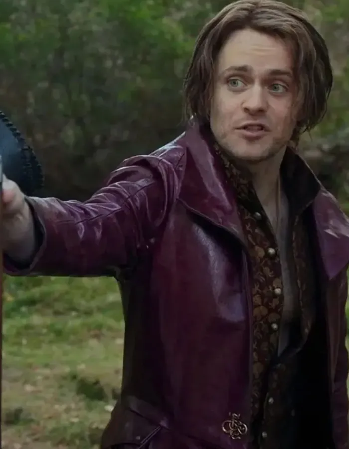 The Witcher S3 Joey Batey (Jaskier) Maroon Coat