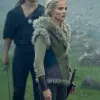 The Witcher S03 Freya Allan (Ciri) Fur Collar Vest